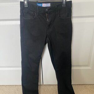 Old Navy Black Denim Jeans Slim Mens 29x30